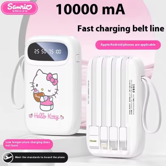 EXCLUSIVE - Hello Kitty Officially Licensed Power Bank 10000mAh - Picture 3 of 9